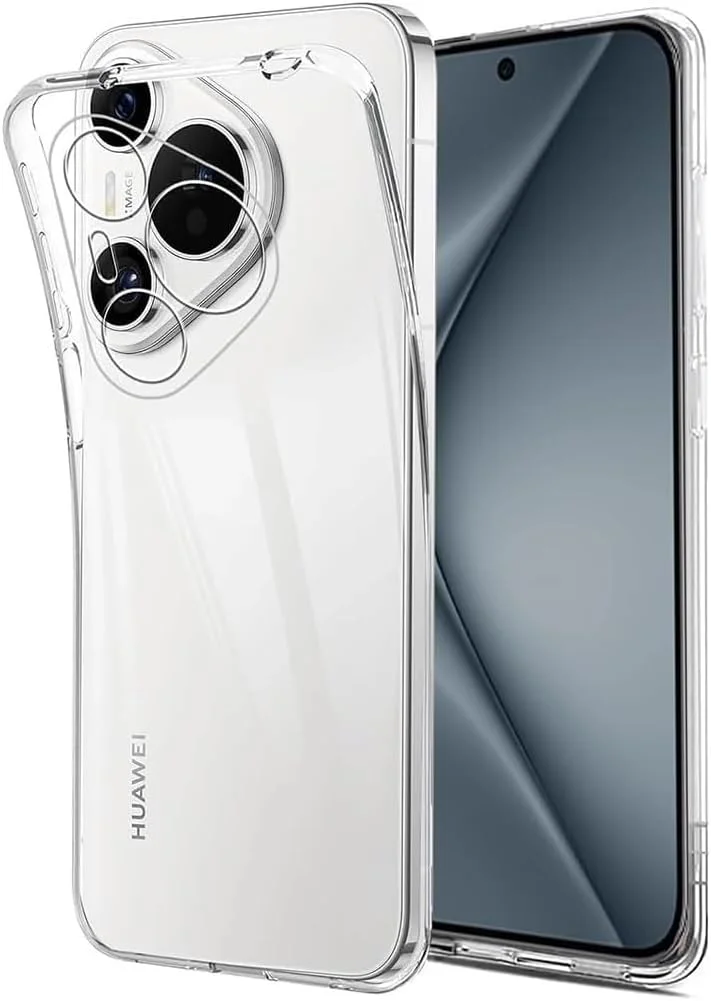 کاور محافظ ژله‌ای نرم ضد ضربه مناسب برای هوآوی Pura 70 Pro/70 Pro+، محافظت از دوربین، باریک و سبک