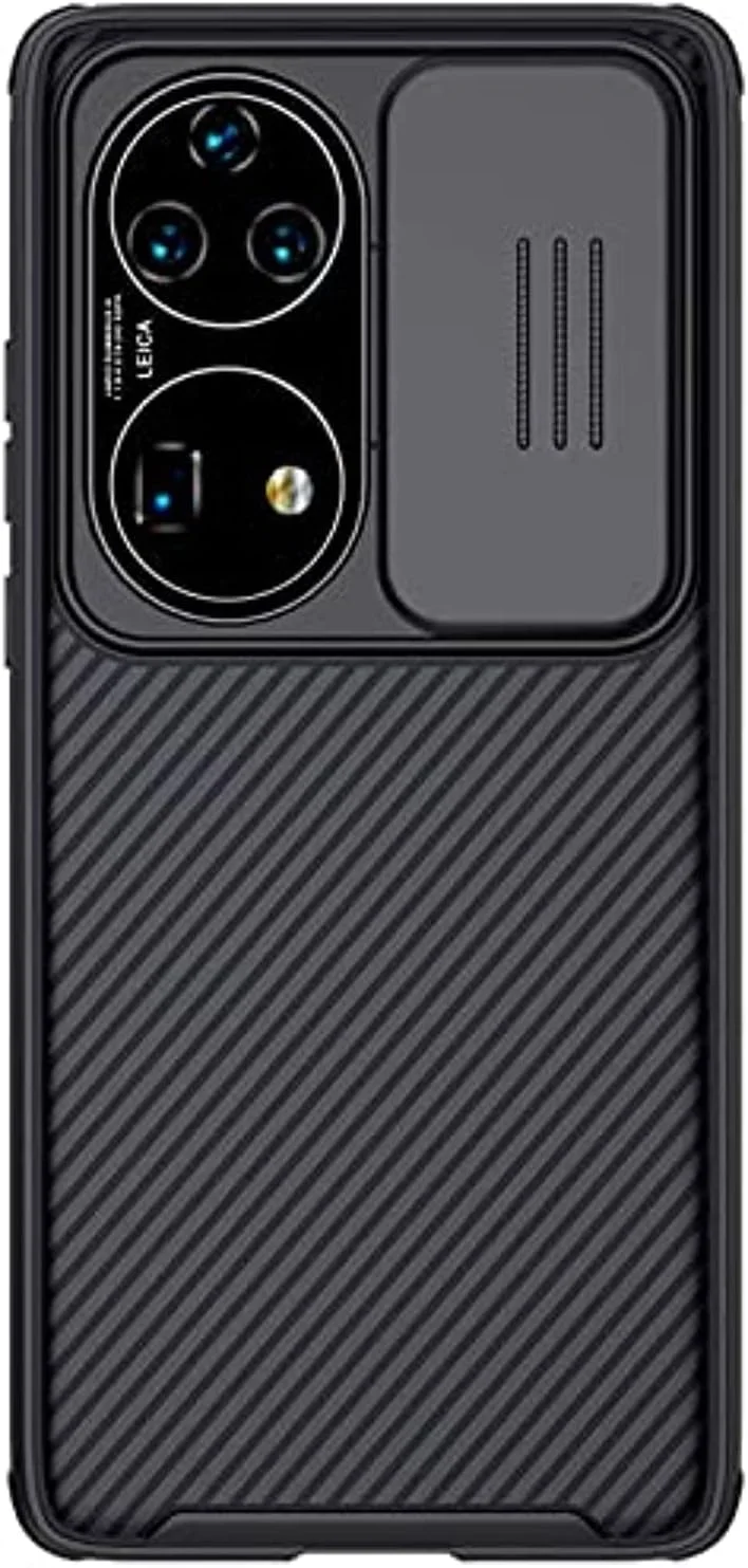 کاور محافظ دوربین دار AWH CamShield Pro برای هوآوی P50 Pro، ضد ضربه، مقاوم در برابر ضربه، (مشکی)