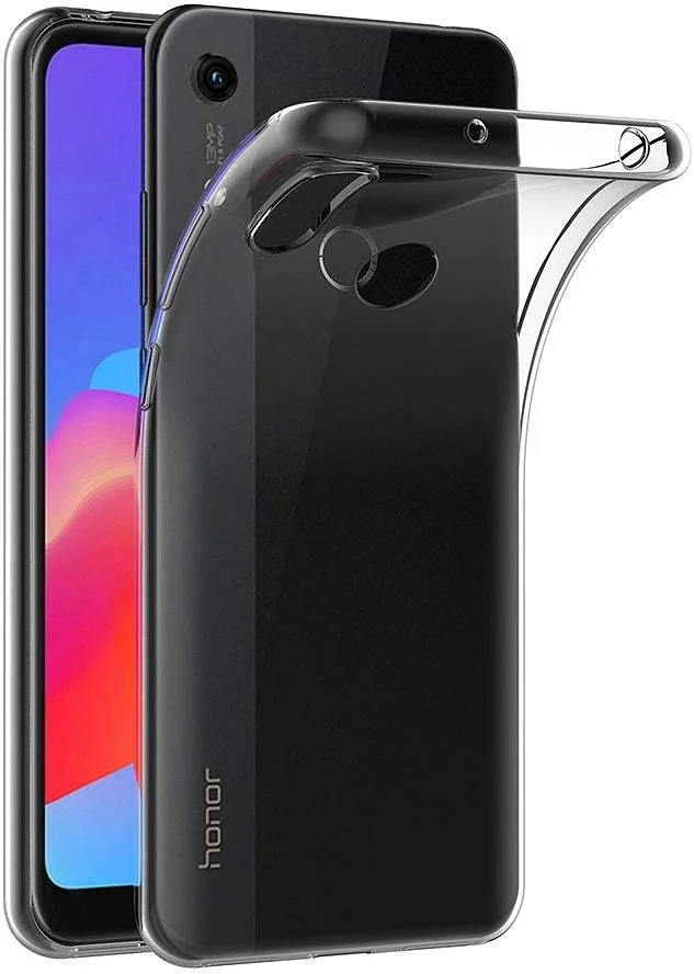 قاب مای‌جین برای هوآوی Y6 2019 / آنر پلی 8A (6.09 اینچ) ژله‌ای نرم TPU با روکش پشتی شفاف