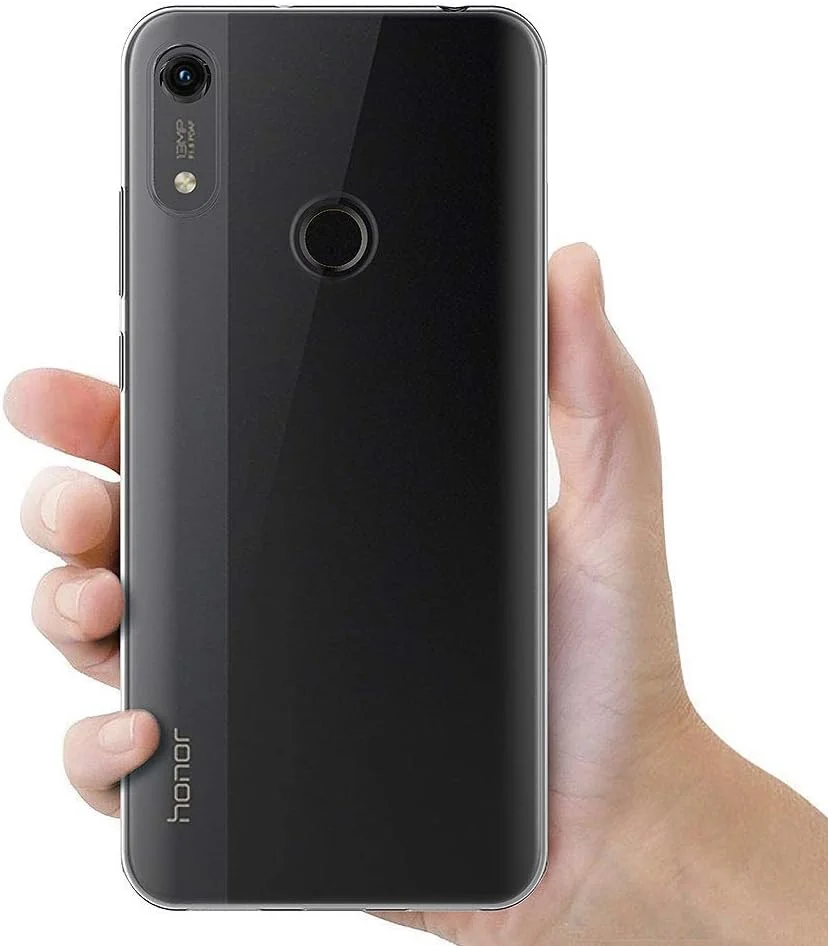 قاب مای‌جین برای هوآوی Y6 2019 / آنر پلی 8A (6.09 اینچ) ژله‌ای نرم TPU با روکش پشتی شفاف