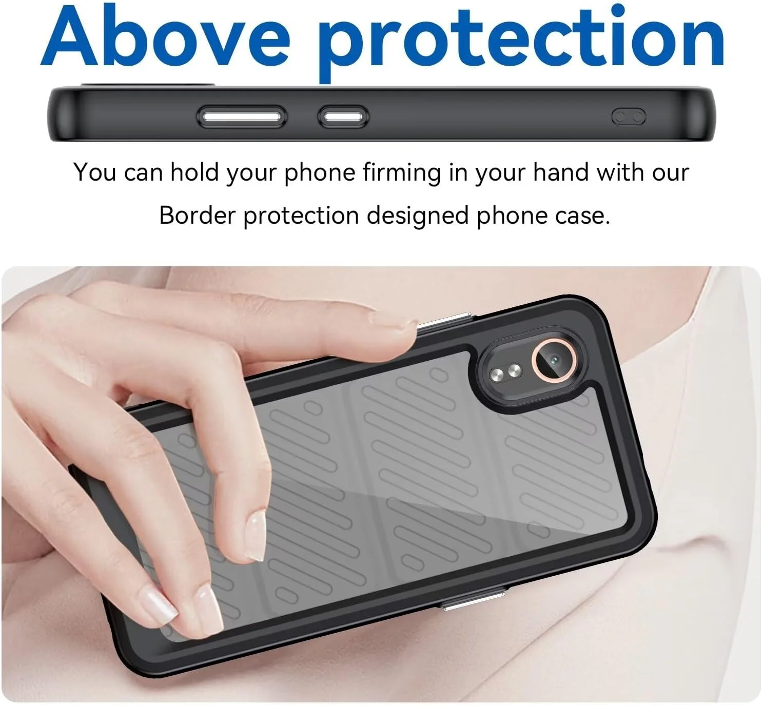 قاب گوشی هواوی نوا 12s، PC سخت، ضد خش، سبک وزن، شفاف، پوشش قاب برای هواوی نوا 12s. (مشکی)