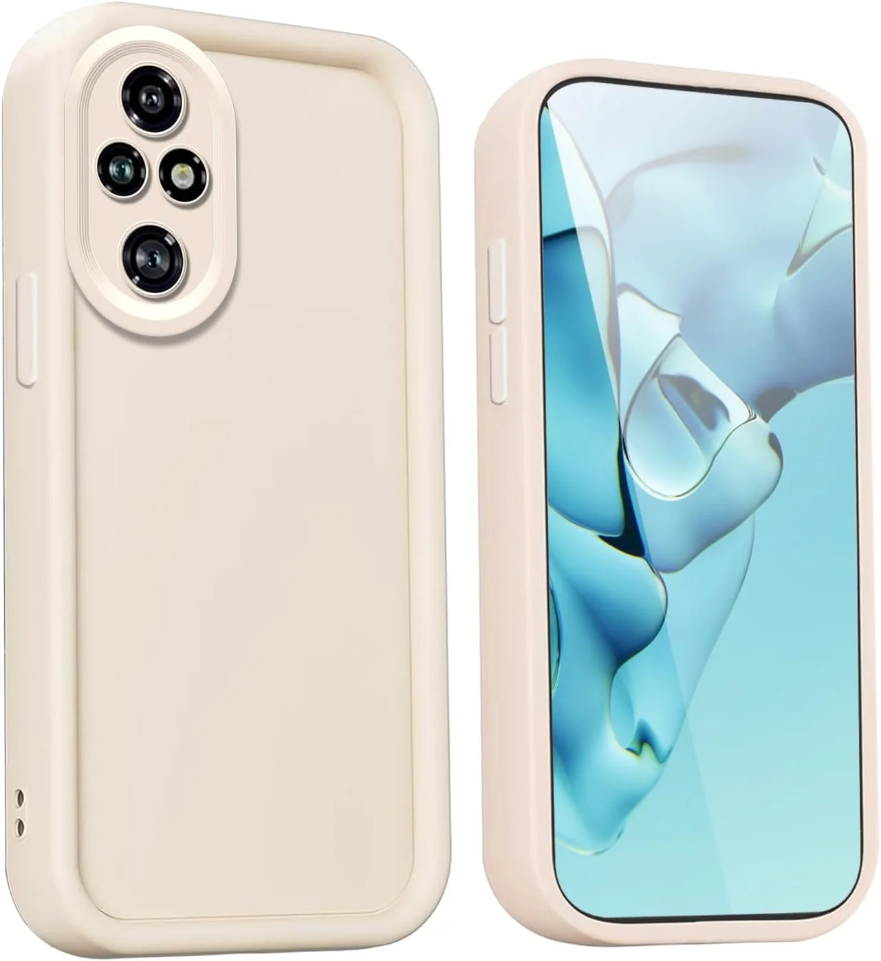 قاب محافظ گوشی هواوی آنر 200 - کاور محافظ سیلیکونی ممتاز با طراحی شیک و ضد ضربه - سفید