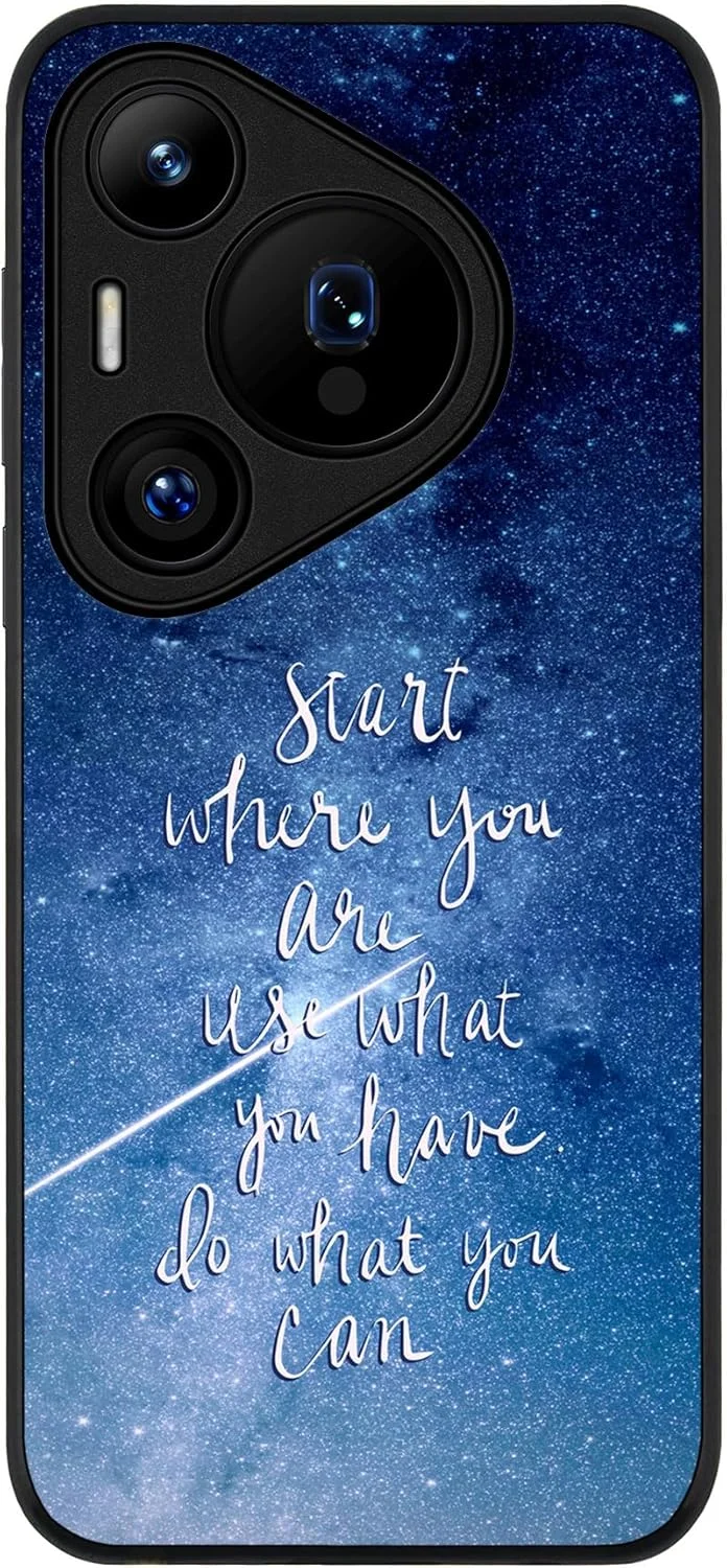 کاور محافظ لبه مشکی مقاوم برای هوآوی Pura 70 Pro / هوآوی Pura 70 Pro Plus، کاور باریک و نرم با لبه های لاستیکی انعطاف پذیر، ضد ضربه، ژله ای TPU نازک - شروع، استفاده، انجام