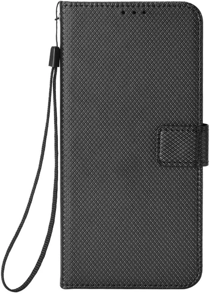 کیف محافظ چرمی گوشی هواوی نوا 13 پرو 5G، دارای جای کارت و طراحی آهنربایی. کیف محافظ گوشی برای هواوی نوا 13 پرو 5G - مشکی