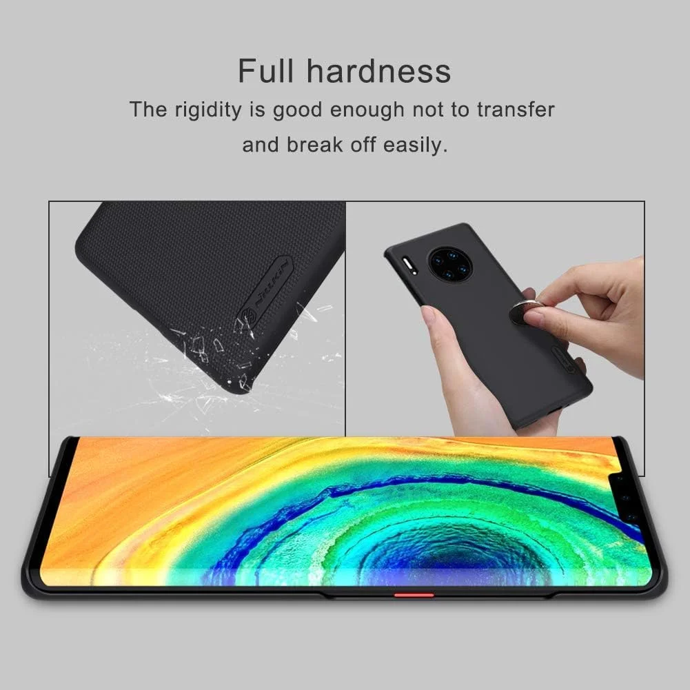 قاب محافظ سخت و باریک Nillkin Frosted Shield برای Huawei Mate 30 Pro - [رنگ مشکی] از Online Phone