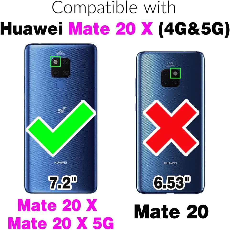 قاب گوشی برای هوآوی میت 20 ایکس به همراه محافظ صفحه نمایش شیشه ای حرارت دیده، دارای حلقه نگهدارنده، ضد ضربه، سیلیکونی، مقاوم، لوازم جانبی فلزی آهنربایی، مشکی