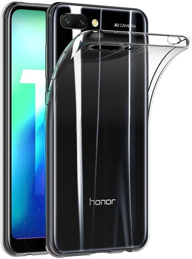 کاور محافظ ژلهای نرم مایجین مناسب برای گوشی هوآوی Honor 10 (سایز 5.84 اینچ) با بامپر TPU و پشت شفاف کاور محافظ ژلهای نرم مایجین مناسب برای گوشی هوآوی Honor 10 (سایز 5.84 اینچ) با بامپر TPU و پشت شفاف