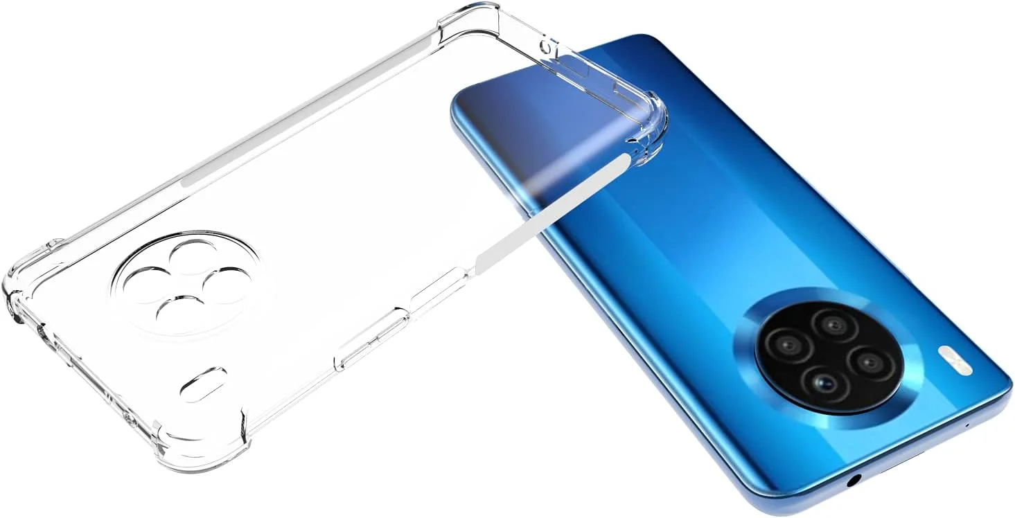 قاب محافظ سیلیکونی نرم ضربه گیر EMODIL با بالشتک هوا برای گوشی های هوآوی نوا 8i / آنر 50 لایت، ضد خش، پوشش کامل لبه ها قاب محافظ سیلیکونی نرم ضربه گیر EMODIL با بالشتک هوا برای گوشی های هوآوی نوا 8i / آنر 50 لایت، ضد خش، پوشش کامل لبه ها