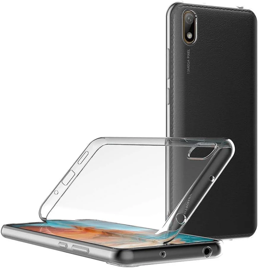 قاب مایجین برای هوآوی Y5 2019 / Honor 10i (5.71 اینچ)، ژلهای نرم TPU، بامپر، پوشش پشتی شفاف قاب مایجین برای هوآوی Y5 2019 / Honor 10i (5.71 اینچ)، ژلهای نرم TPU، بامپر، پوشش پشتی شفاف