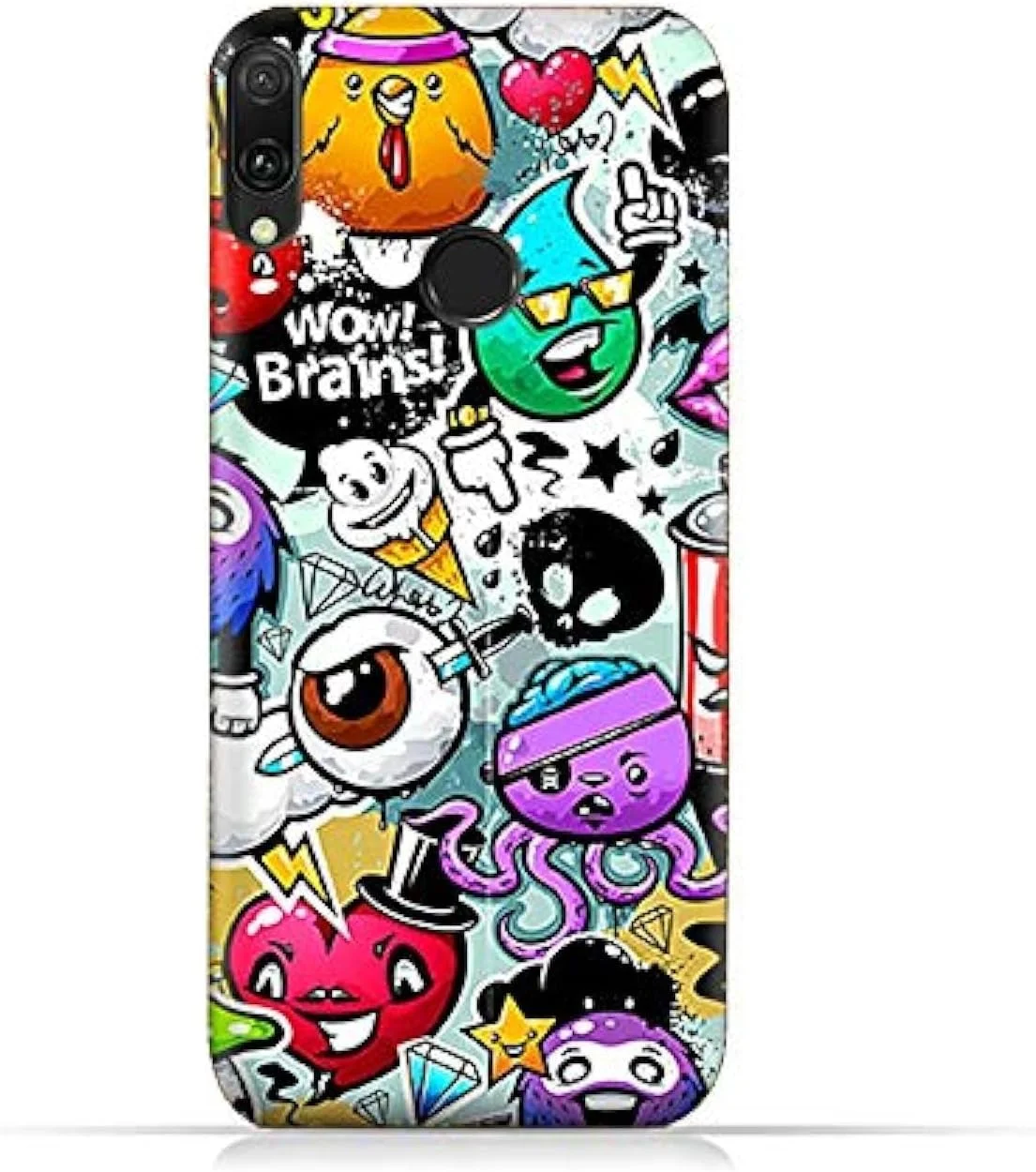 کاور محافظ سیلیکونی TPU با طرح شخصیت های خاص AMC Design برای هوآوی Y9 2019