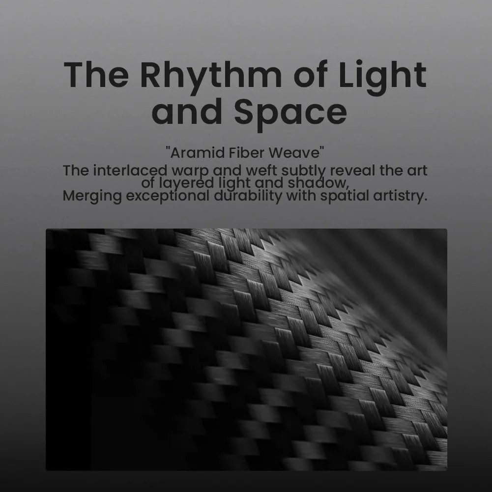 قاب مغناطیسی Gruattreay برای Huawei Mate X6، قاب فیبر آرامید کولار [پشتیبانی از شارژ بی‌سیم] تاشو دوربین با پایه فلزی، ضد ضربه و ضد سقوط