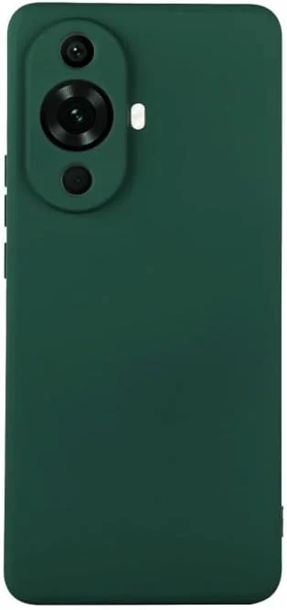 قاب محافظ گوشی هوآوی نوا 11 پرو، محافظت از دوربین با قاب ضربه گیر ژل مایع لاستیکی با روکش داخلی میکروفیبر نرم، پوشش محافظ باریک و سخت ضد ضربه برای هوآوی نوا 11 پرو (سبز)