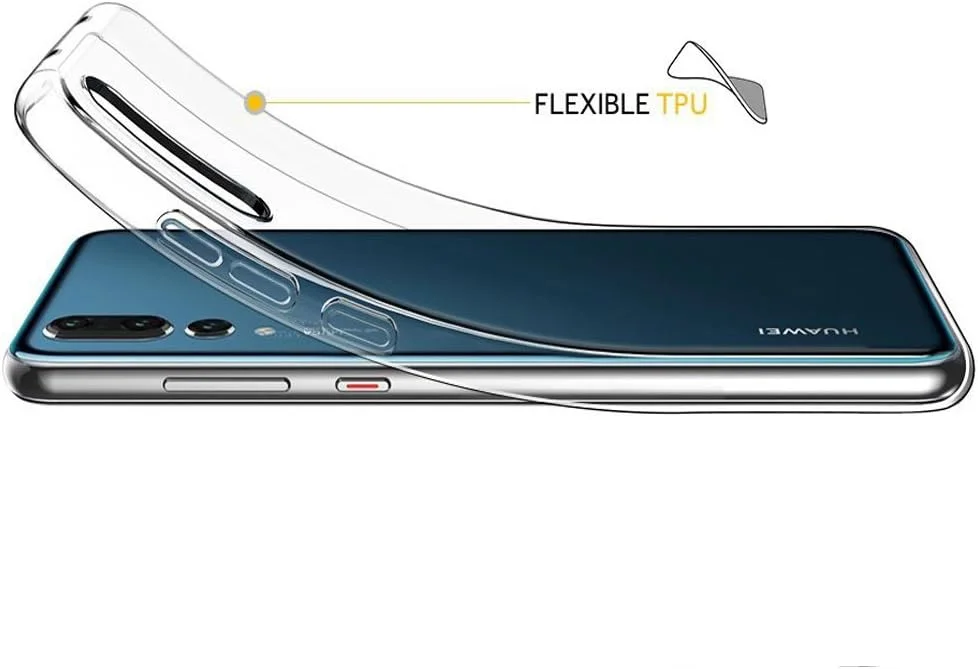 کاور ژله ای شفاف و باریک KP TECHNOLOGY برای گوشی Huawei P20 Pro مدل 2018 (شفاف)