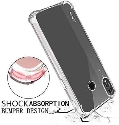 کاور محافظ ژله ای شفاف گوشی آنر 8X با قابلیت جذب شوک