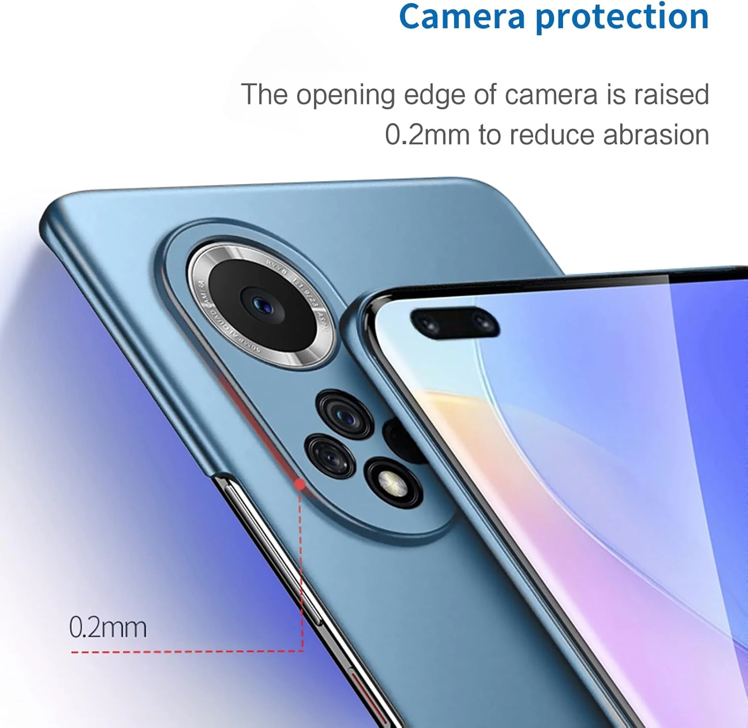 قاب گوشی هواوی نوا 9 پرو، فوق العاده نازک - آبی