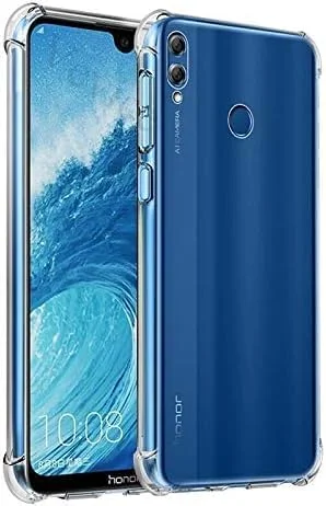 کاور محافظ ژله ای شفاف گوشی آنر 8X با قابلیت جذب شوک