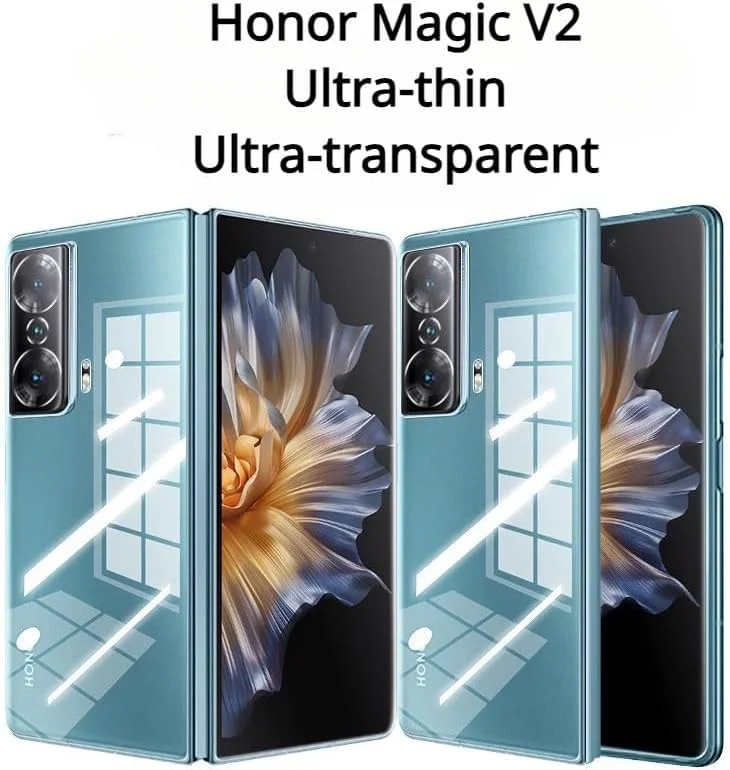 کاور محافظ گوشی آنر مجیک وی 2 5G مدل 2023 Gruattreay، باریک، سخت، شفاف، مقاوم در برابر ضربه کاور محافظ گوشی آنر مجیک وی 2 5G مدل 2023 Gruattreay، باریک، سخت، شفاف، مقاوم در برابر ضربه