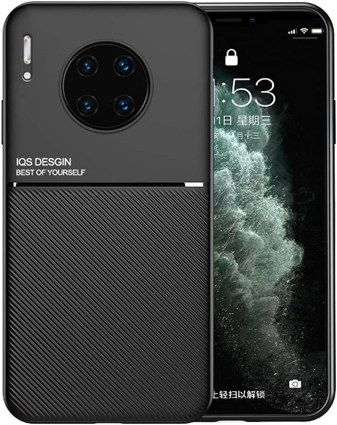 کاور محافظ Kepuch Mowen برای هوآوی میت 30 پرو - بامپر با صفحه فلزی داخلی برای هوآوی میت 30 پرو - مشکی