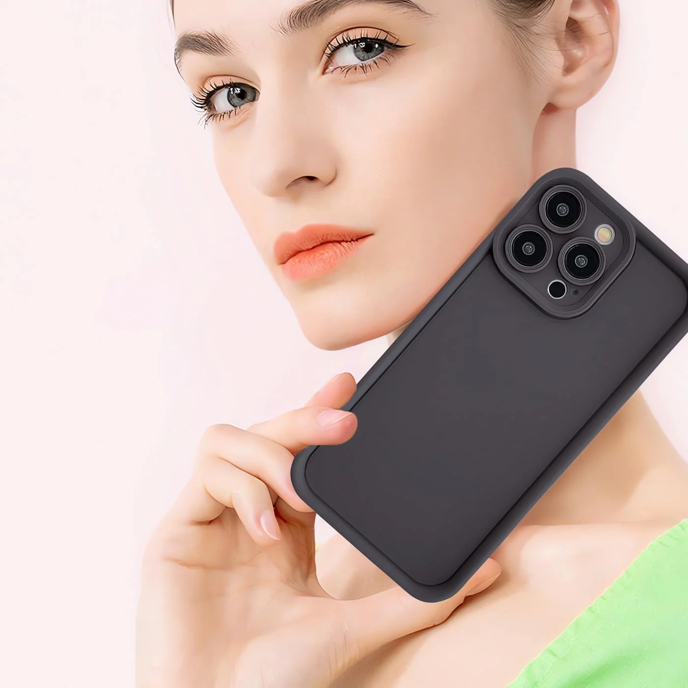 قاب محافظ سیلیکونی باریک، نرم و سبک با طراحی زیبا برای گوشی آنر 50 / هواوی نوا 9، محافظت از دوربین، ضد ضربه و ضد خش (مشکی) قاب محافظ سیلیکونی باریک، نرم و سبک با طراحی زیبا برای گوشی آنر 50 / هواوی نوا 9، محافظت از دوربین، ضد ضربه و ضد خش (مشکی)