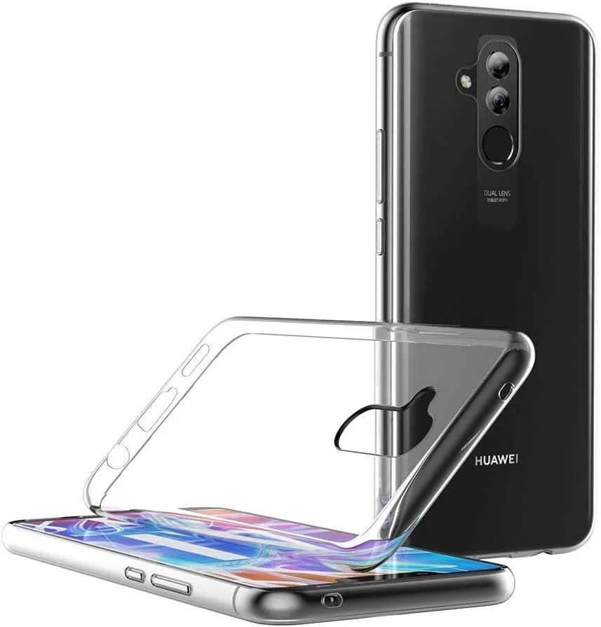 قاب مایجین برای هوآوی میت 20 لایت (6.3 اینچ)، ژلهای نرم از جنس TPU، پوشش پشتی شفاف قاب مایجین برای هوآوی میت 20 لایت (6.3 اینچ)، ژلهای نرم از جنس TPU، پوشش پشتی شفاف