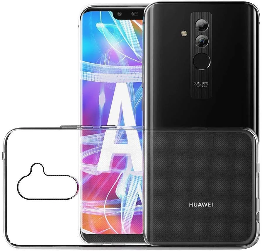 قاب مایجین برای هوآوی میت 20 لایت (6.3 اینچ)، ژلهای نرم از جنس TPU، پوشش پشتی شفاف قاب مایجین برای هوآوی میت 20 لایت (6.3 اینچ)، ژلهای نرم از جنس TPU، پوشش پشتی شفاف