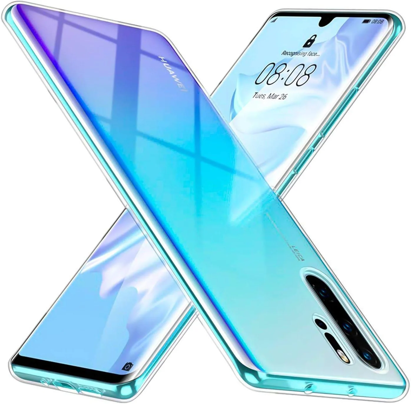 قاب گوشی موبایل ورکو برای هوآوی P30 Pro، کاور موبایل برای قاب P30 Pro سیلیکونی شفاف و نازک، شفاف قاب گوشی موبایل ورکو برای هوآوی P30 Pro، کاور موبایل برای قاب P30 Pro سیلیکونی شفاف و نازک، شفاف