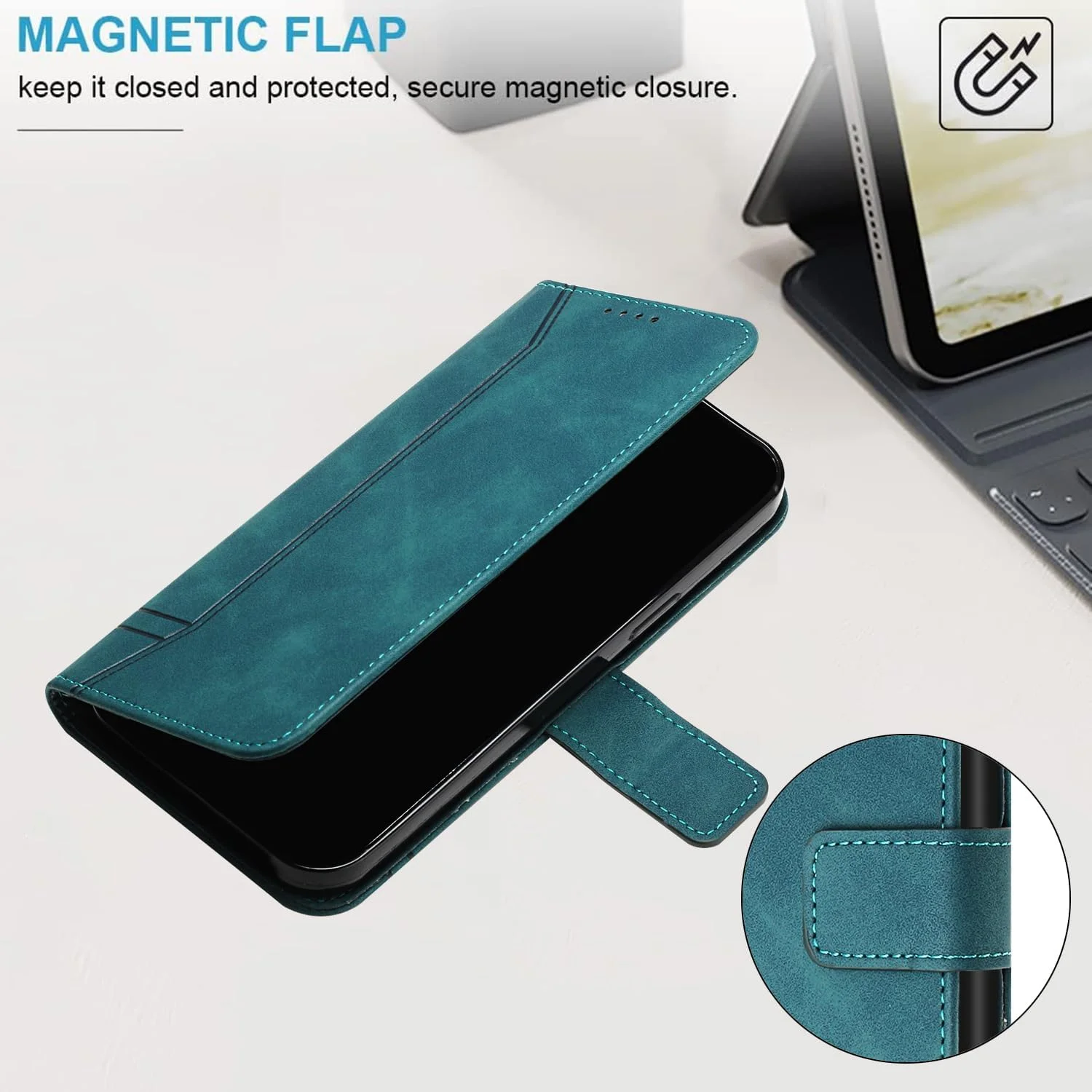 کاور چرمی کیف پول دار برای گوشی هواوی آنر 20 پرو به همراه محافظ صفحه نمایش، دارای جای کارت، قفل مغناطیسی و قابلیت استند (سبز) کاور چرمی کیف پول دار برای گوشی هواوی آنر 20 پرو به همراه محافظ صفحه نمایش، دارای جای کارت، قفل مغناطیسی و قابلیت استند (سبز)