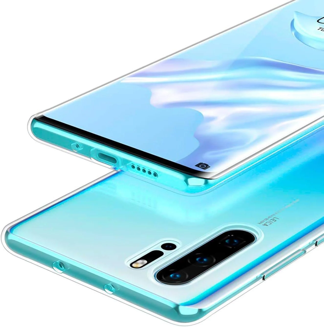 قاب گوشی موبایل ورکو برای هوآوی P30 Pro، کاور موبایل برای قاب P30 Pro سیلیکونی شفاف و نازک، شفاف قاب گوشی موبایل ورکو برای هوآوی P30 Pro، کاور موبایل برای قاب P30 Pro سیلیکونی شفاف و نازک، شفاف