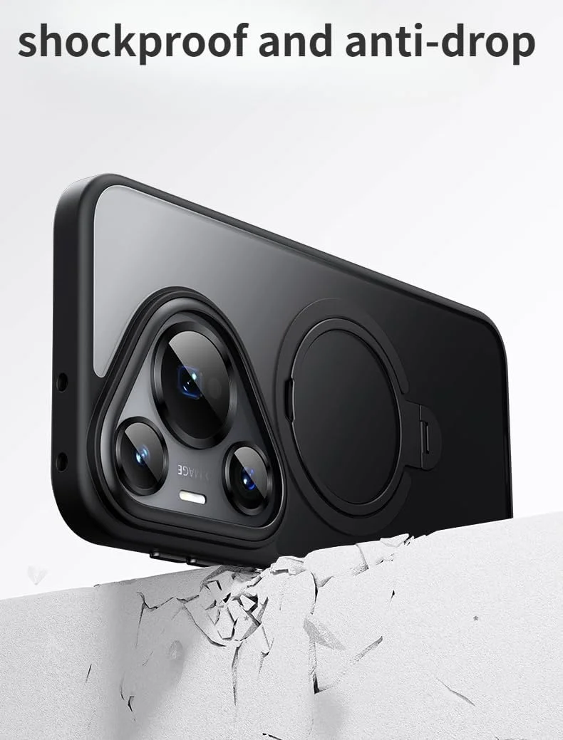 کاور مغناطیسی سازگار با هوآوی Pura 70 Pro/Pura 70 Pro+، با پایه چرخان 360 درجه، پشتیبانی از شارژ بیسیم، کاور مغناطیسی مات (شفاف) کاور مغناطیسی سازگار با هوآوی Pura 70 Pro/Pura 70 Pro+، با پایه چرخان 360 درجه، پشتیبانی از شارژ بیسیم، کاور مغناطیسی مات (شفاف)