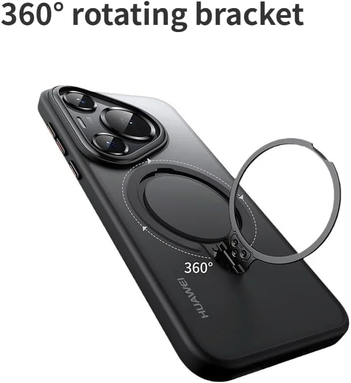 کاور مغناطیسی سازگار با هوآوی Pura 70 Pro/Pura 70 Pro+، با پایه چرخان 360 درجه، پشتیبانی از شارژ بیسیم، کاور مغناطیسی مات (شفاف) کاور مغناطیسی سازگار با هوآوی Pura 70 Pro/Pura 70 Pro+، با پایه چرخان 360 درجه، پشتیبانی از شارژ بیسیم، کاور مغناطیسی مات (شفاف)
