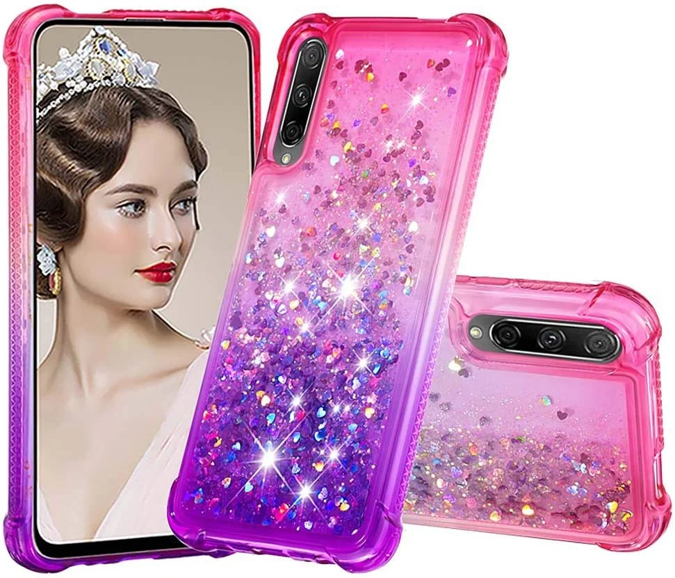 قاب اکلیلی مایع روان محافظ گوشی هواوی Honor 9X Pro/P Smart Pro، پوشش محافظ TPU نرم و ضربه گیر