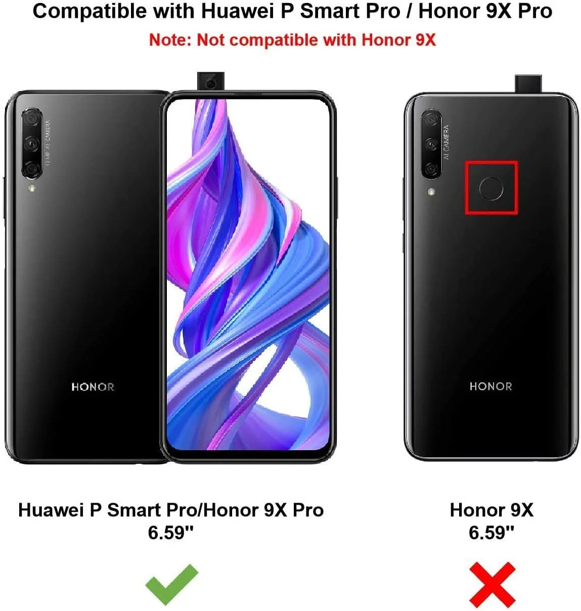 قاب اکلیلی مایع روان محافظ گوشی هواوی Honor 9X Pro/P Smart Pro، پوشش محافظ TPU نرم و ضربه گیر