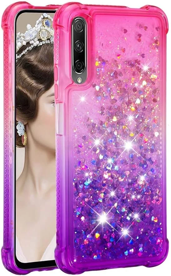 قاب اکلیلی مایع روان محافظ گوشی هواوی Honor 9X Pro/P Smart Pro، پوشش محافظ TPU نرم و ضربه گیر