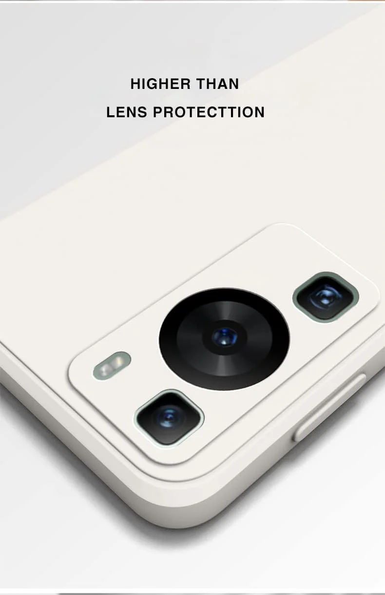 کاور سیلیکونی برای هوآوی P60 / هوآوی P60 پرو، کاور ژله‌ای مایع با ضربه‌گیر لاستیکی و لایه داخلی میکروفایبر نرم، محافظ باریک و ضد ضربه برای هوآوی P60 / P60 پرو (آبی)