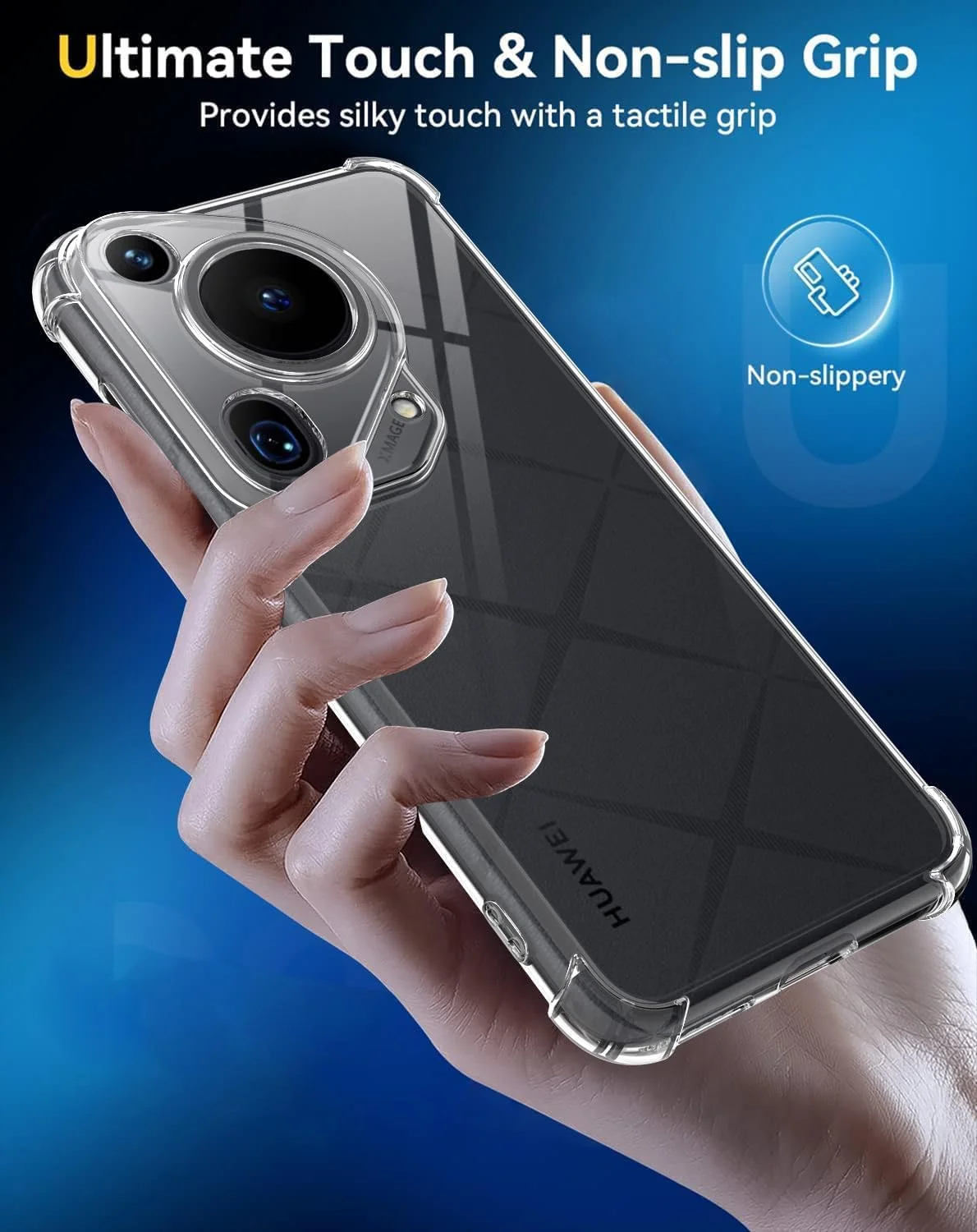 کاور محافظ ژله ای شفاف Muzz برای هوآوی Pura 70 Ultra، محافظت با درجه نظامی، سیلیکون نرم، ضد ضربه، سازگار با شارژ بی سیم (هوآوی Pura 70 Ultra) کاور محافظ ژله ای شفاف Muzz برای هوآوی Pura 70 Ultra، محافظت با درجه نظامی، سیلیکون نرم، ضد ضربه، سازگار با شارژ بی سیم (هوآوی Pura 70 Ultra)