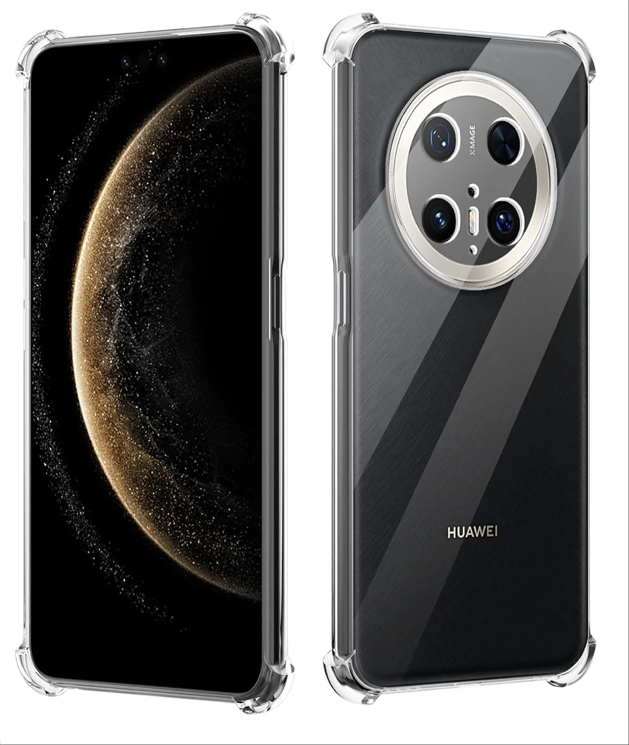 کاور شفاف ژله ای نرم سیلیکونی محافظ پشت گوشی Zubitech برای هوآوی میت 70 پرو / میت 70 پرو پلاس، ضد ضربه، گوشه های تقویت شده کاور شفاف ژله ای نرم سیلیکونی محافظ پشت گوشی Zubitech برای هوآوی میت 70 پرو / میت 70 پرو پلاس، ضد ضربه، گوشه های تقویت شده