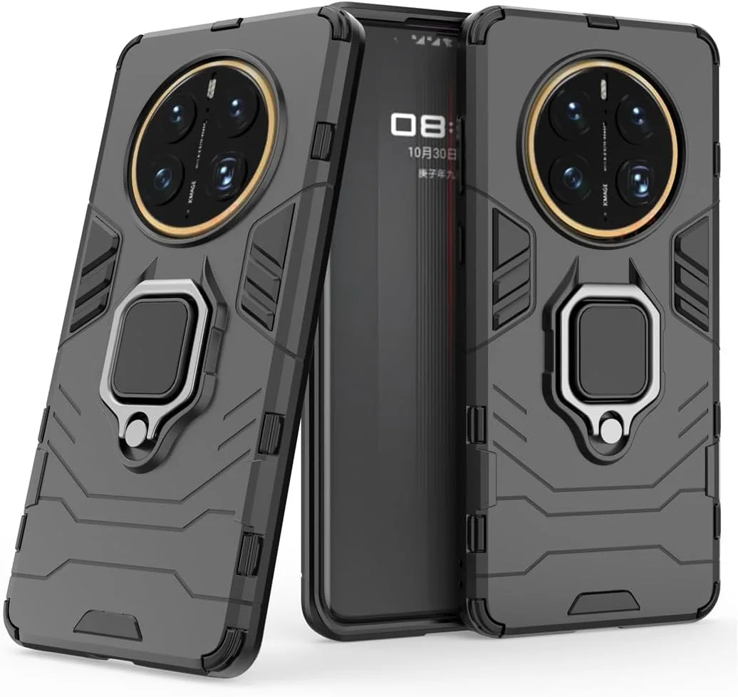 قاب محافظ گوشی هوآوی میت 50 پرو مدل MaiJin، دارای حلقه فلزی و استند، دولایه و مقاوم (مشکی) قاب محافظ گوشی هوآوی میت 50 پرو مدل MaiJin، دارای حلقه فلزی و استند، دولایه و مقاوم (مشکی)