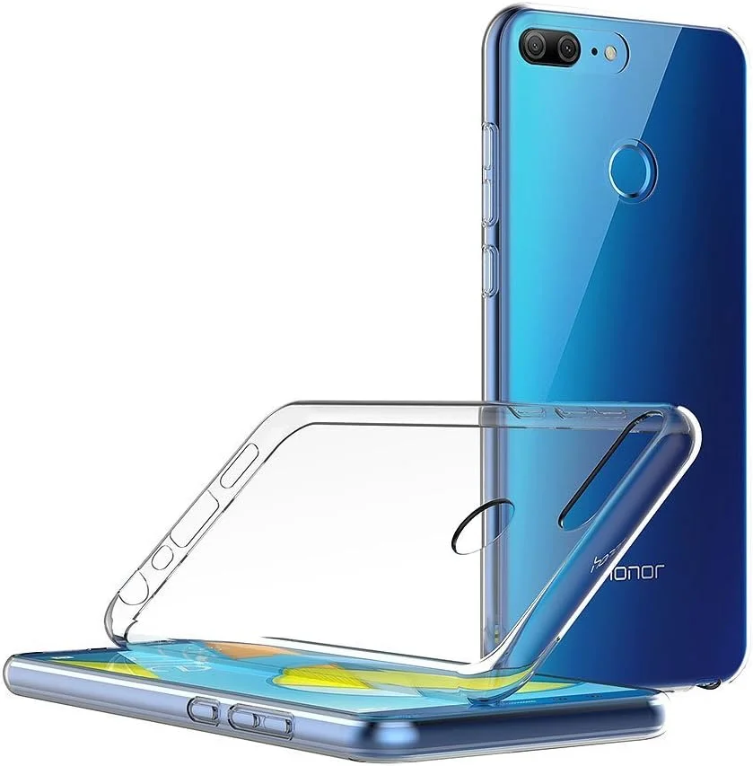 قاب مای‌جین برای هوآوی آنر 9 لایت (5.65 اینچ)، ژله‌ای نرم TPU، پوشش پشتی شفاف