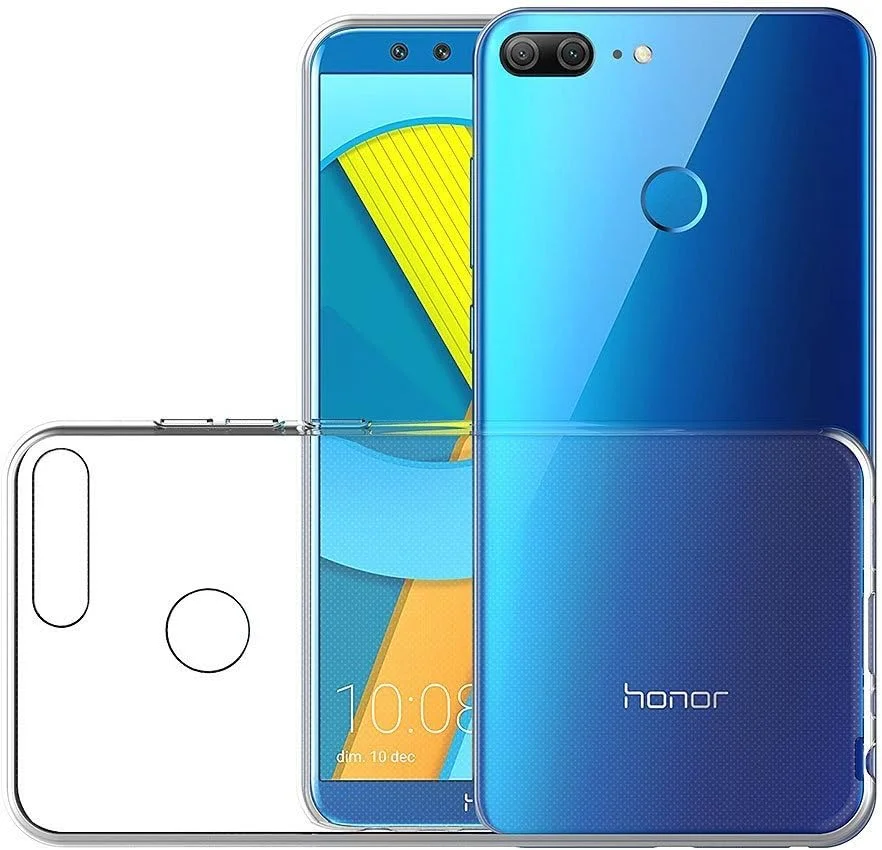 قاب مای‌جین برای هوآوی آنر 9 لایت (5.65 اینچ)، ژله‌ای نرم TPU، پوشش پشتی شفاف