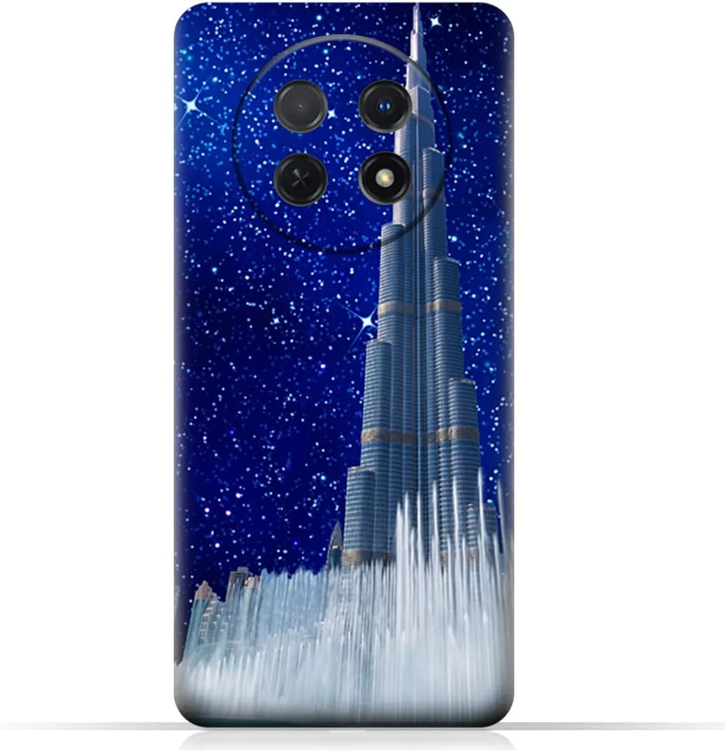 کاور محافظ پشتی TPU برای هوآوی نوا Y91 (LTE / 4G) با طرح برج خلیفه در شب پرستاره کاور محافظ پشتی TPU برای هوآوی نوا Y91 (LTE / 4G) با طرح برج خلیفه در شب پرستاره
