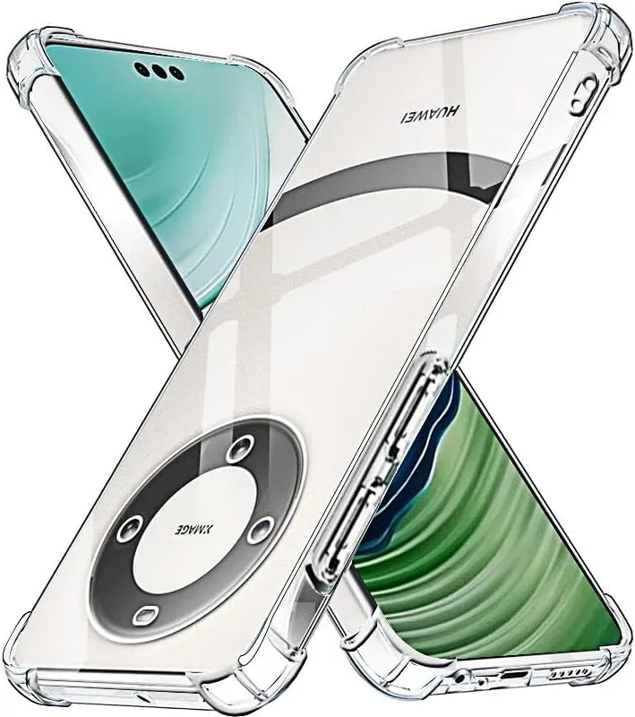 قاب محافظ ژله ای شفاف EMODIL با ضربه گیر هوا و گوشه های تقویت شده، ضد خش و مقاوم در برابر ضربه برای گوشی هواوی میت 60 پرو (شفاف) قاب محافظ ژله ای شفاف EMODIL با ضربه گیر هوا و گوشه های تقویت شده، ضد خش و مقاوم در برابر ضربه برای گوشی هواوی میت 60 پرو (شفاف)