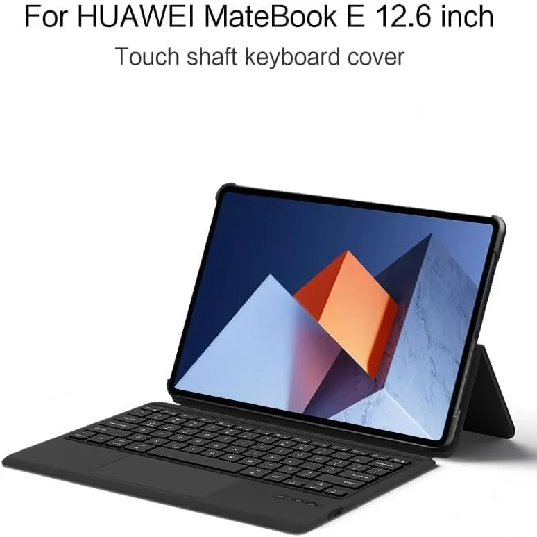 کیبورد بلوتوثی لمسی Gruattreay سازگار با تبلت Huawei MateBook E 12.6 اینچ 2022 مدل DRC-W58 کیبورد بلوتوثی لمسی Gruattreay سازگار با تبلت Huawei MateBook E 12.6 اینچ 2022 مدل DRC-W58