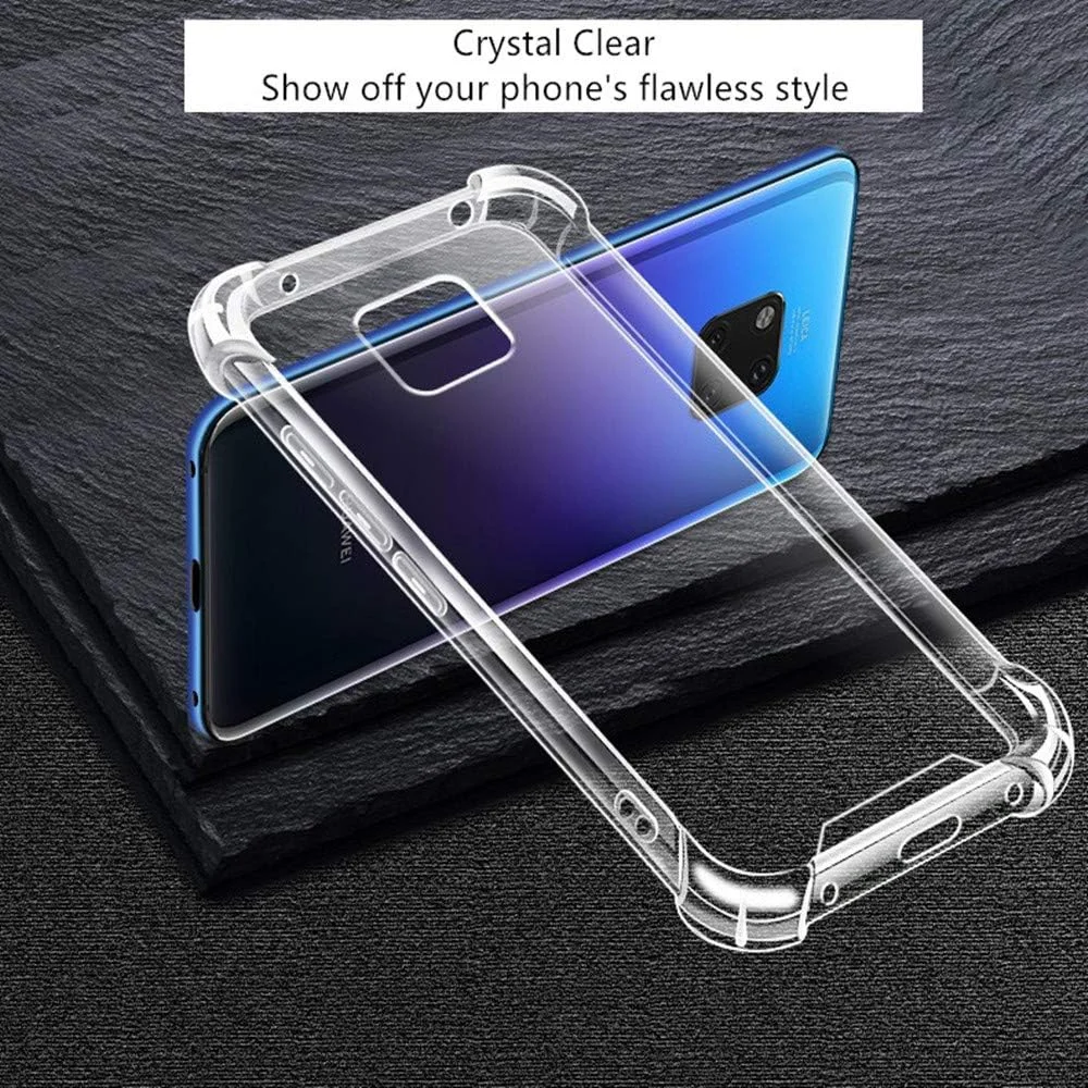 کاور محافظ هواوی میت 20 پرو، شامل کاور سخت ضد ضربه با محافظت از 4 گوشه و طراحی باریک و ساده، پوشش محافظ کامل TPU نرم برای هواوی میت 20 پرو کاور محافظ هواوی میت 20 پرو، شامل کاور سخت ضد ضربه با محافظت از 4 گوشه و طراحی باریک و ساده، پوشش محافظ کامل TPU نرم برای هواوی میت 20 پرو