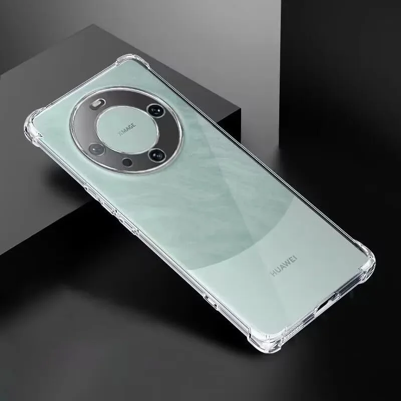 قاب محافظ ژله ای شفاف EMODIL با ضربه گیر هوا و گوشه های تقویت شده، ضد خش و مقاوم در برابر ضربه برای گوشی هواوی میت 60 پرو (شفاف) قاب محافظ ژله ای شفاف EMODIL با ضربه گیر هوا و گوشه های تقویت شده، ضد خش و مقاوم در برابر ضربه برای گوشی هواوی میت 60 پرو (شفاف)