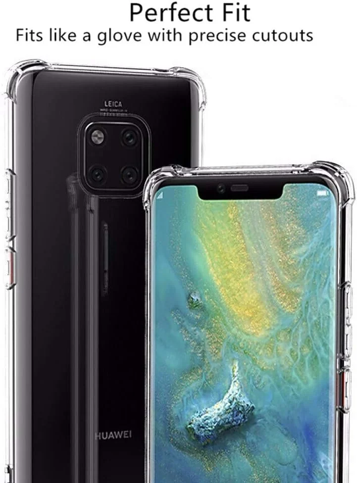 کاور محافظ هواوی میت 20 پرو، شامل کاور سخت ضد ضربه با محافظت از 4 گوشه و طراحی باریک و ساده، پوشش محافظ کامل TPU نرم برای هواوی میت 20 پرو کاور محافظ هواوی میت 20 پرو، شامل کاور سخت ضد ضربه با محافظت از 4 گوشه و طراحی باریک و ساده، پوشش محافظ کامل TPU نرم برای هواوی میت 20 پرو