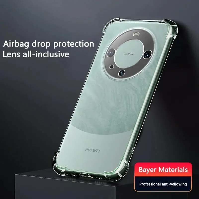 قاب محافظ ژله ای شفاف EMODIL با ضربه گیر هوا و گوشه های تقویت شده، ضد خش و مقاوم در برابر ضربه برای گوشی هواوی میت 60 پرو (شفاف) قاب محافظ ژله ای شفاف EMODIL با ضربه گیر هوا و گوشه های تقویت شده، ضد خش و مقاوم در برابر ضربه برای گوشی هواوی میت 60 پرو (شفاف)