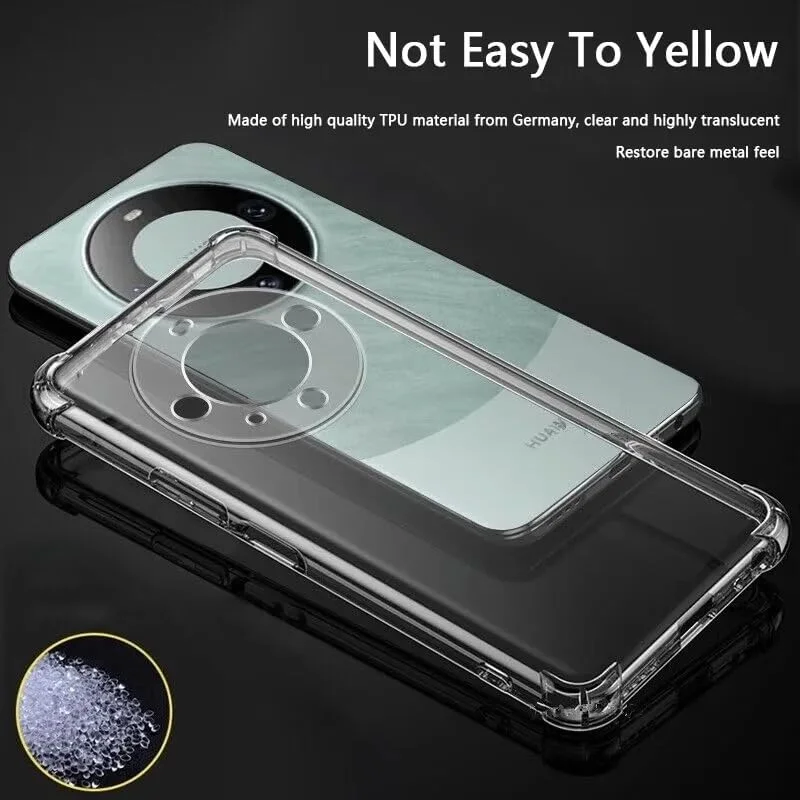 قاب محافظ ژله ای شفاف EMODIL با ضربه گیر هوا و گوشه های تقویت شده، ضد خش و مقاوم در برابر ضربه برای گوشی هواوی میت 60 پرو (شفاف) قاب محافظ ژله ای شفاف EMODIL با ضربه گیر هوا و گوشه های تقویت شده، ضد خش و مقاوم در برابر ضربه برای گوشی هواوی میت 60 پرو (شفاف)