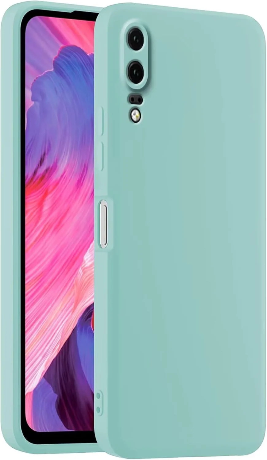 قاب گوشی سیلیکونی رنگارنگ، مناسب برای هوآوی P20 (5.8 اینچ) - آبی روشن قاب گوشی سیلیکونی رنگارنگ، مناسب برای هوآوی P20 (5.8 اینچ) - آبی روشن