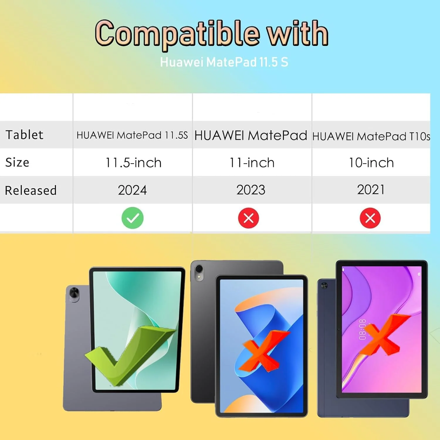 کیف محافظ تبلت هوآوی Matepad 11.5s" 2024 مدل تاشو باریک ضد ضربه با روکش لانه زنبوری TPU و قابلیت بیدار شدن/به خواب رفتن خودکار (مشکی) کیف محافظ تبلت هوآوی Matepad 11.5s" 2024 مدل تاشو باریک ضد ضربه با روکش لانه زنبوری TPU و قابلیت بیدار شدن/به خواب رفتن خودکار (مشکی)