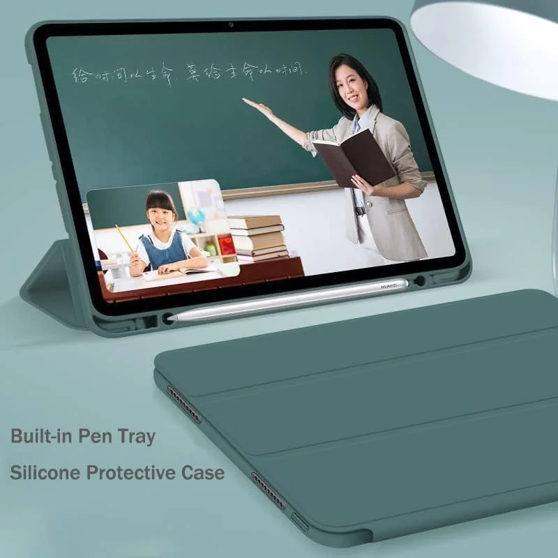 کاور محافظ تبلت هوآوی MatePad 10.4 (2022) مدل OIATROE، طراحی فوق العاده باریک با محفظه قلم سیلیکونی، دارای استند سه تایی و قابلیت خواب/بیداری خودکار - مشکی کاور محافظ تبلت هوآوی MatePad 10.4 (2022) مدل OIATROE، طراحی فوق العاده باریک با محفظه قلم سیلیکونی، دارای استند سه تایی و قابلیت خواب/بیداری خودکار - مشکی